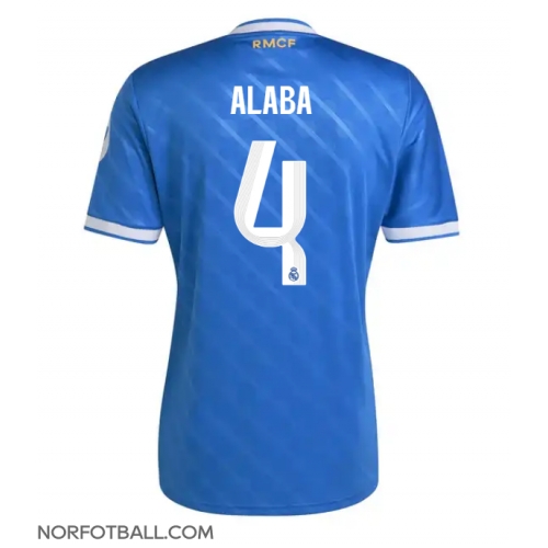 Billige Fotballdrakt Real Madrid David Alaba #4 Replika Tredjedrakt 2025-26 Kortermet Billige Fotballdrakt Real Madrid David Alaba #4 Replika Tredjedrakt 2025-26 Kortermet